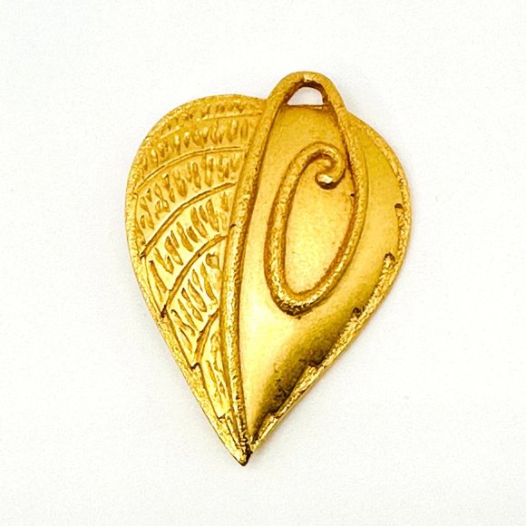Vintage Liz Claiborne Stylized Leaf Brooch/Pin - Picture 2 of 7